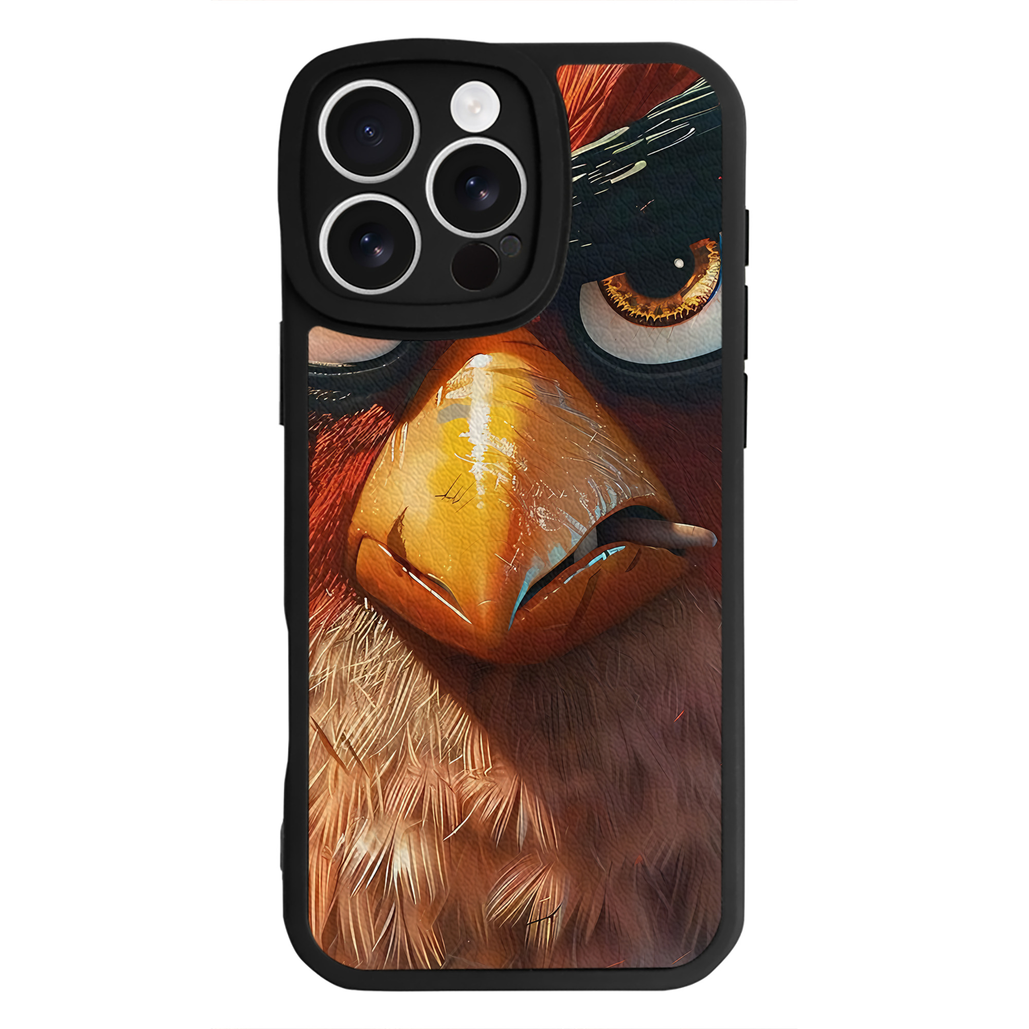 （画像用） Angry Birds アングリーバード 【iPhone 16シリーズ対応】シリコンスマホケース（レザー調） 材質：シリコン